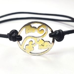 Heart Charm Adjustable Bracelet